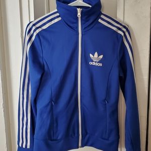Royal Blue Adidas Firebird Track Jacket